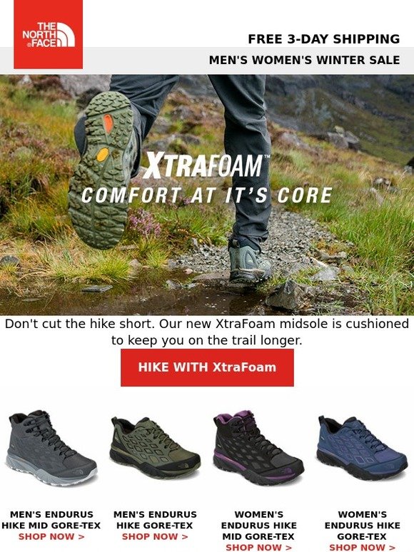The North Face: Hit the trail harder with XtraFoam™ | Milled