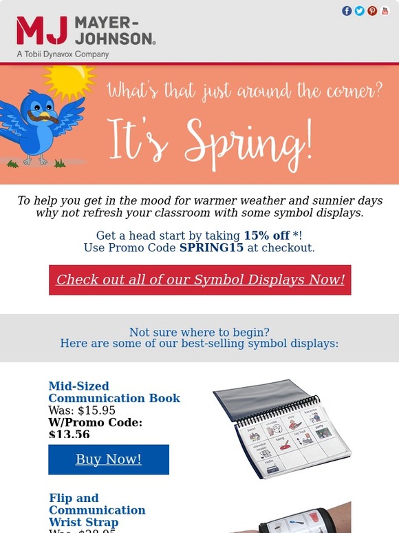 Spring into Savings with 15% Off + Shop Our New Clearance Page