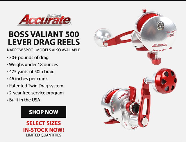 Buy Accurate Valiant 400 Jigging Reel online at