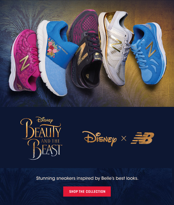 Disney new balance beauty and the beast deals