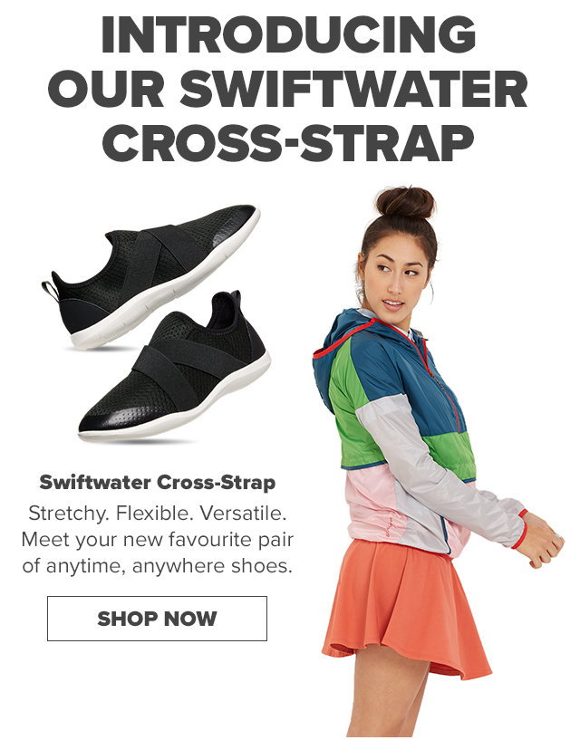 crocs swiftwater cross strap