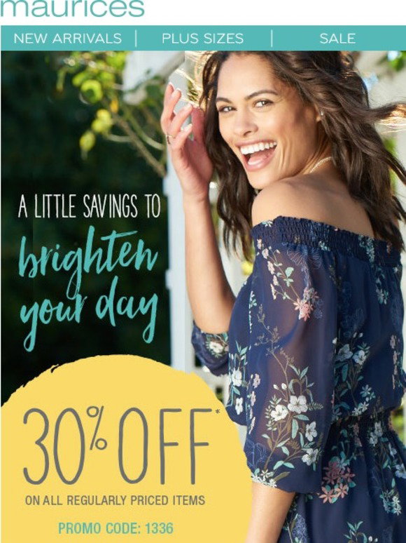 maurices.com: 30% OFF + FREE SHIPPING | Milled