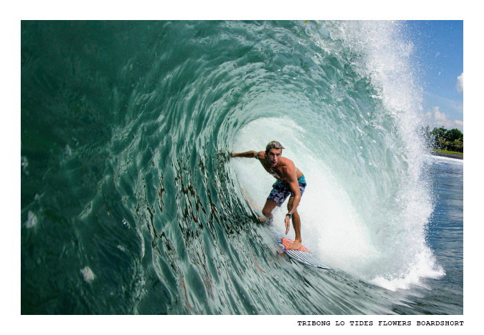 I came out of the womb on a surfboard