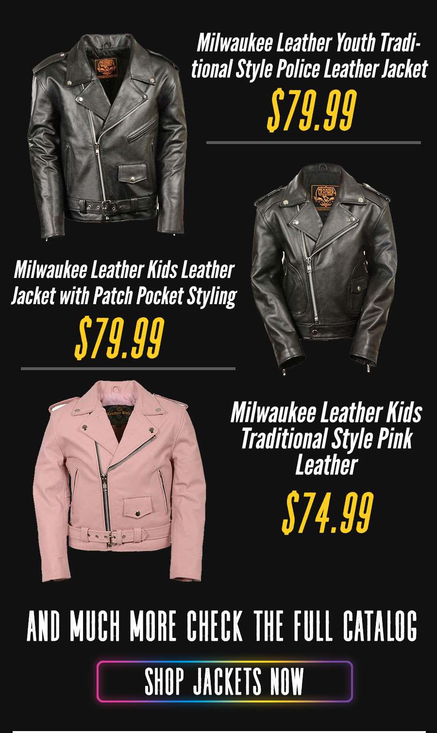 Shop Milwaukee Leather Jackets
