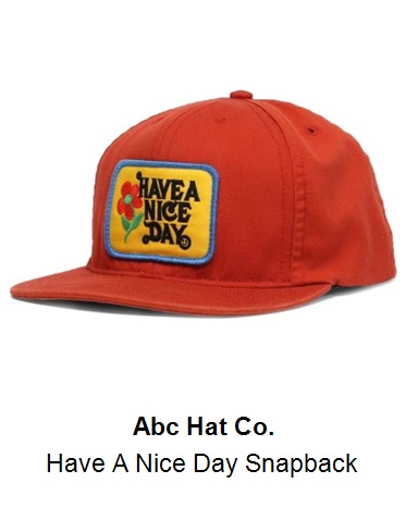 abc hat co have a nice day