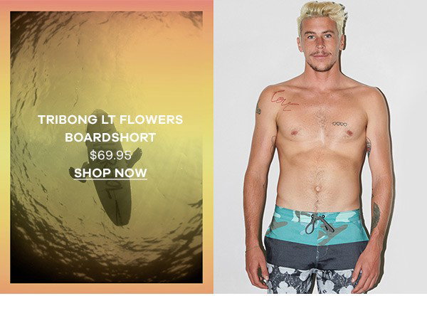 Warhol Tribong LT Flowers Boardshort
