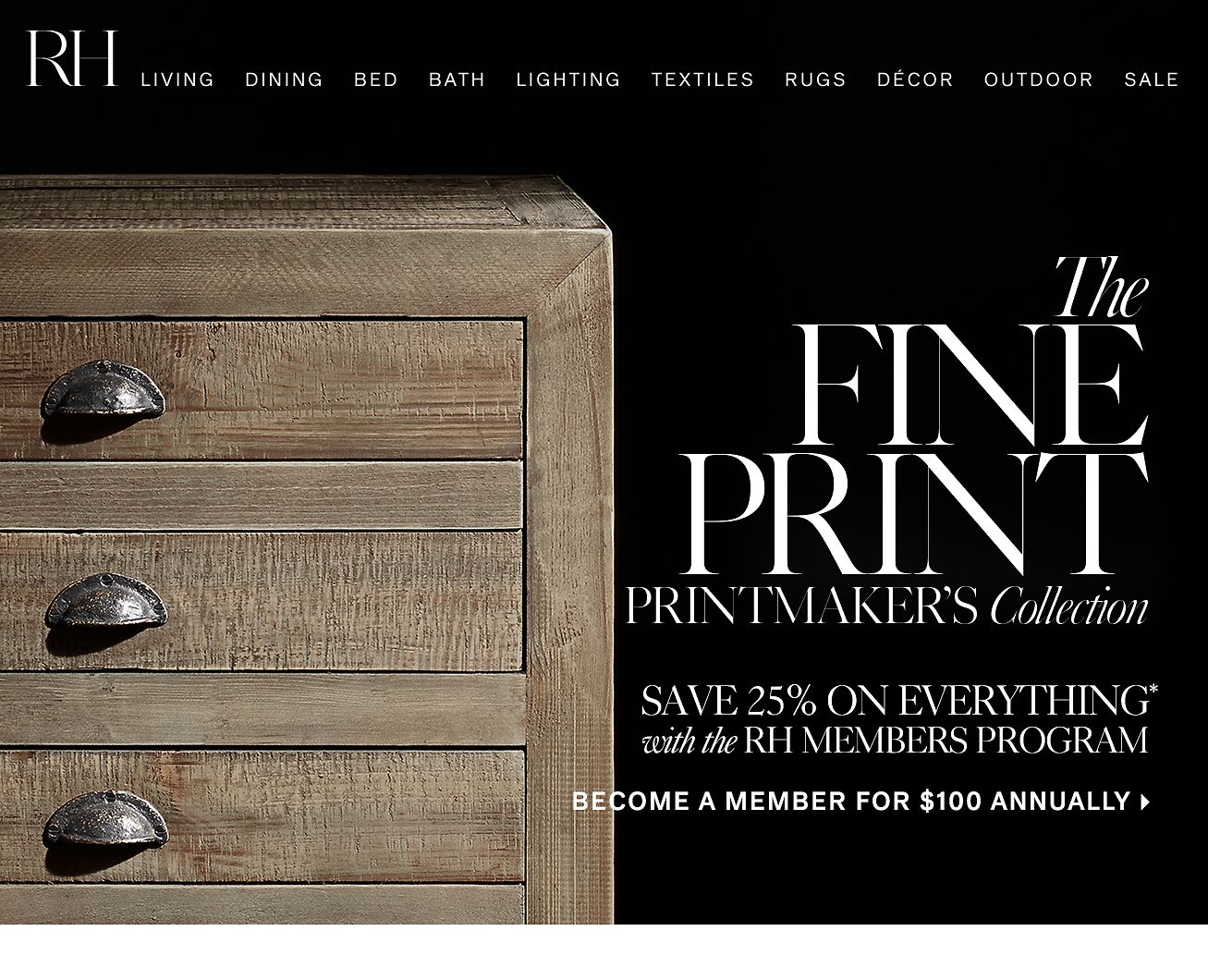 Restoration hardware deals printmaker bed