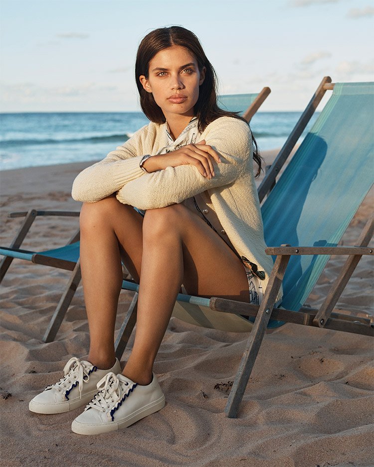 Tory Burch: It's finally here: the ruffle sneaker | Milled