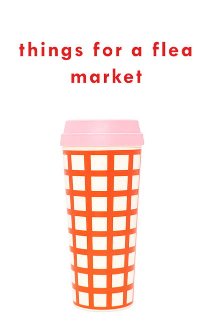 hot stuff thermal mug - lattice