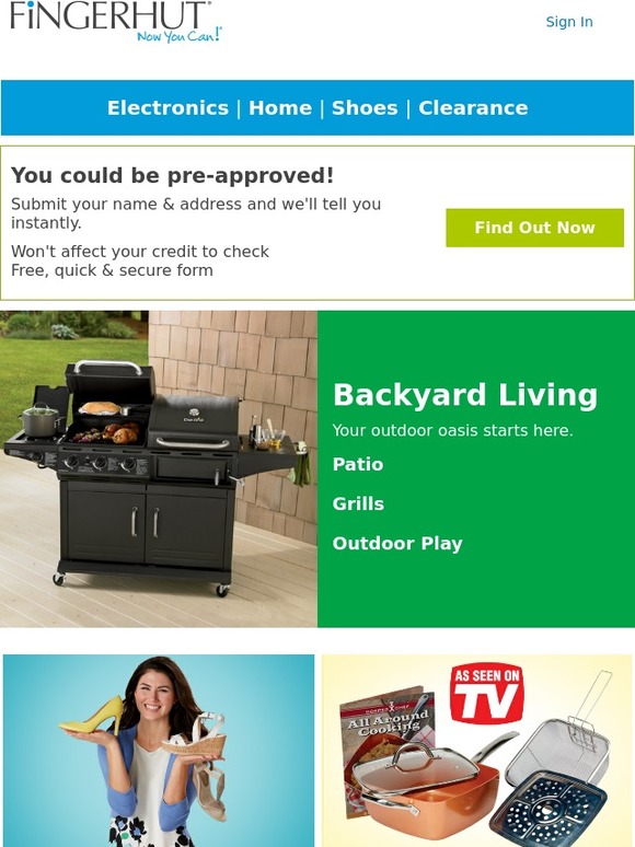 Fingerhut Fingerhut Backyard Living™ Grills, smokers, coolers and