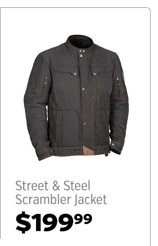 street and steel scrambler jacket