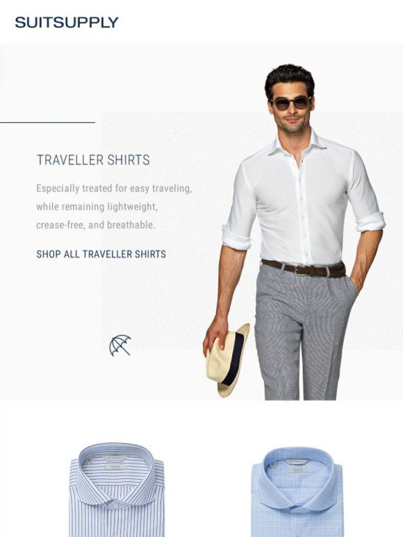 Suitsupply: Traveller Shirts | Milled