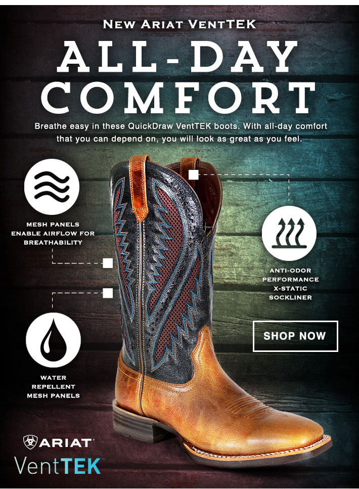ariat quickdraw venttek