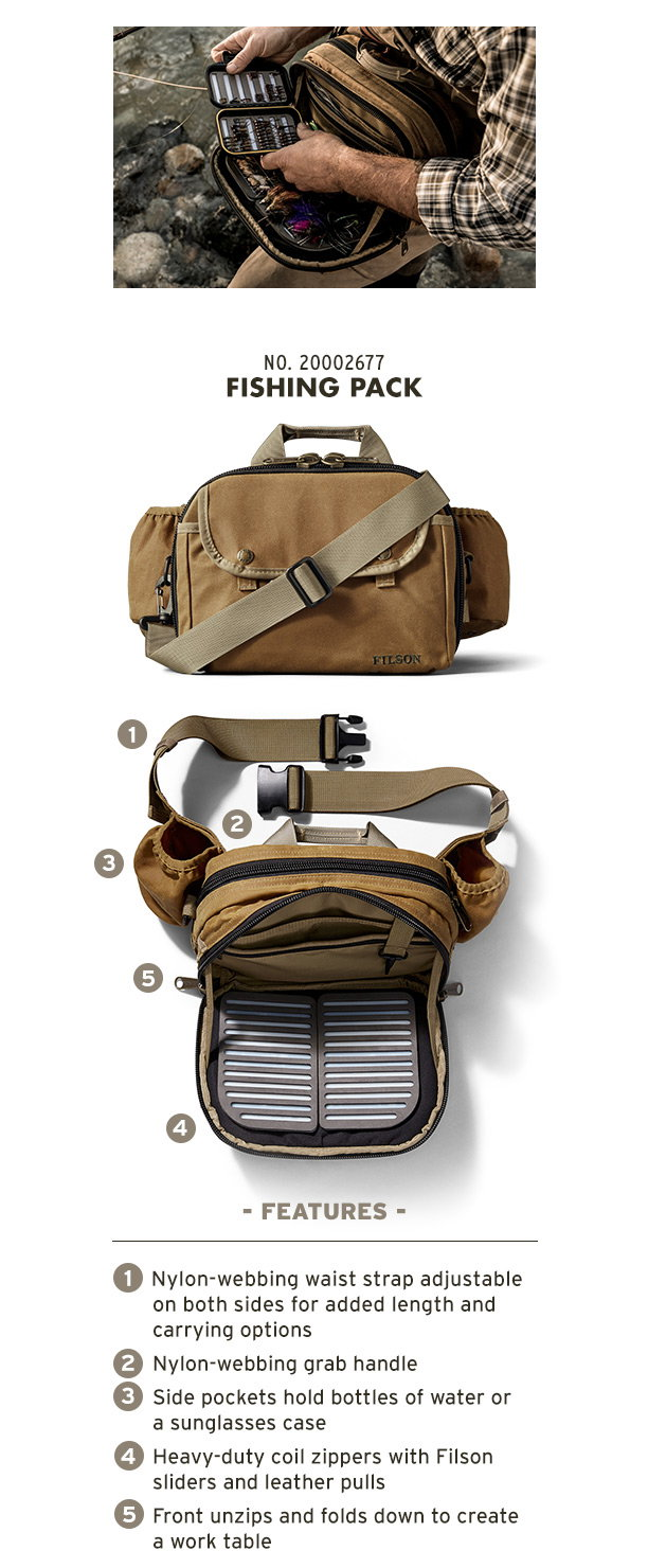 Filson: New Arrivals: Guide-Requested Fishing Gear