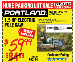 harbor freight pole trimmer