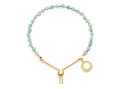 Duck Egg Quartzite Kula Bracelet
