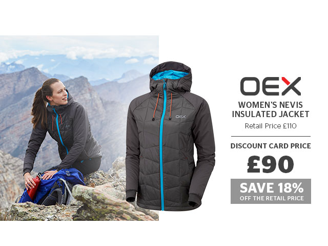 OEX Women's Nevis Insulated Jacket OEX Women's Nevis Insulated Jacket