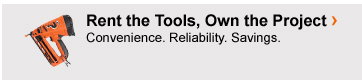 Rent the Tools, Own the Project
