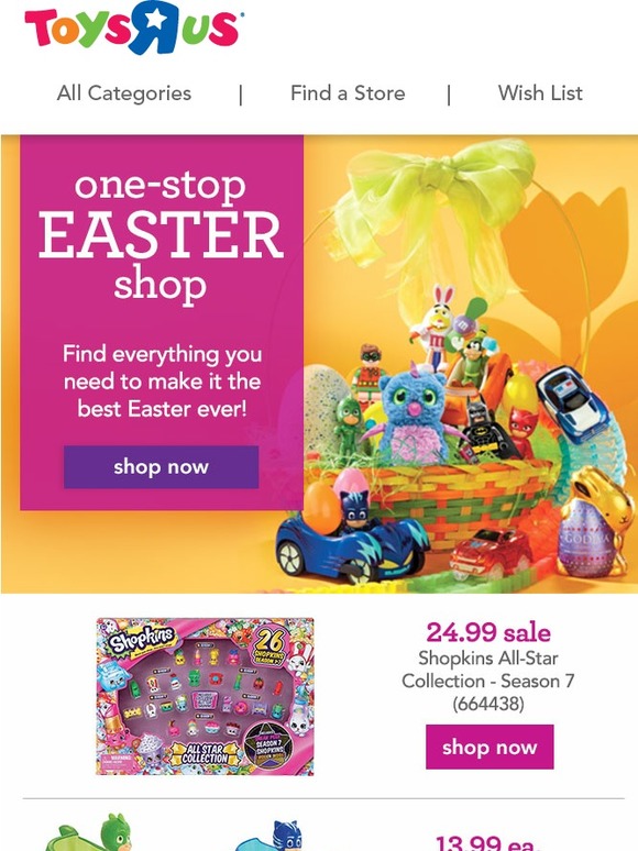 Toys R Us Easter Gifts They'll Love! Milled
