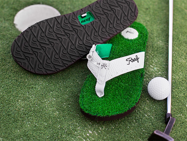 reef grass flip flops