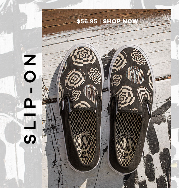 WADE GOODALL × VANS CLASSIC TÊNIS WADE GOODALL X VANS CLASSIC SLIP ON BLACK (SEM CAIXA