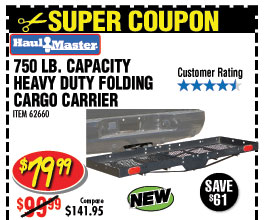 harbor freight cargo carrier bag