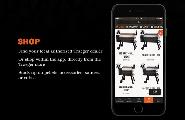 Traeger grill outlet app