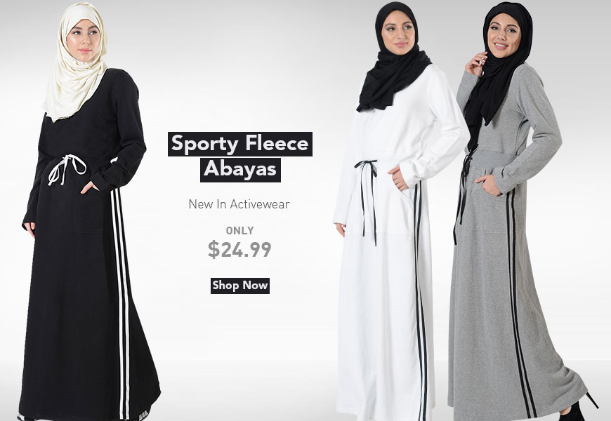 fleece abaya