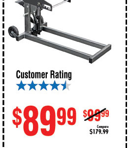 Harbor freight store atv lift coupon