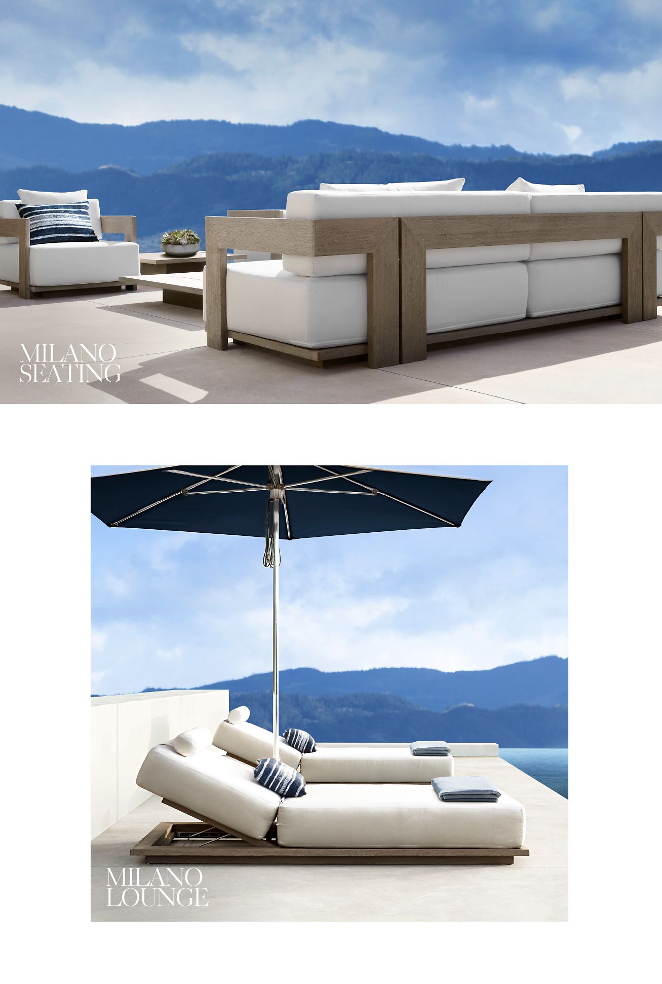 Restoration Hardware Introducing the Havana Outdoor Collection Milled