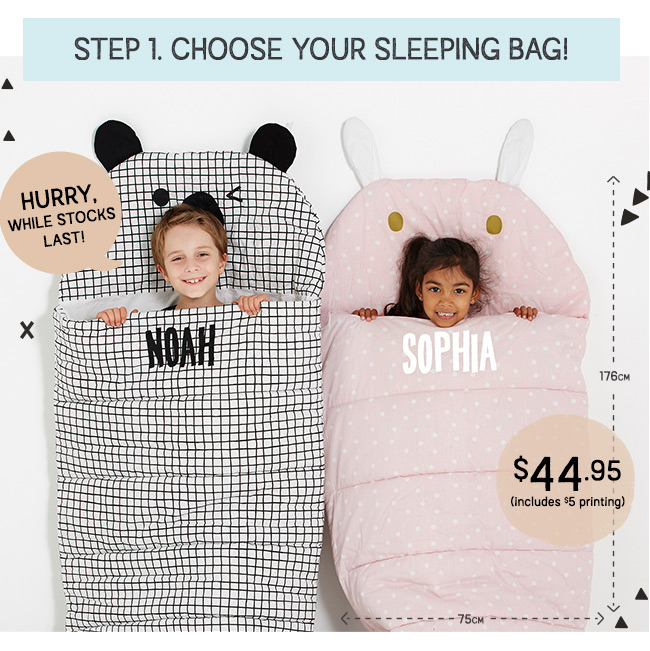 Cotton On Kids Personalised Sleeping Bags Are Back Hurry Limited Time Only Milled