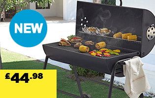 Jumbuck Oil Drum Charcoal BBQ