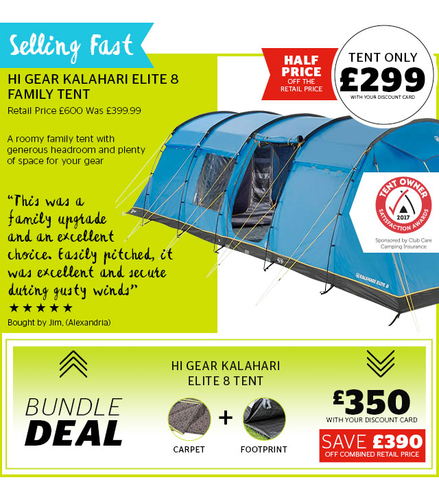 Go Outdoors Wow Up to half price selected tents and camping Milled