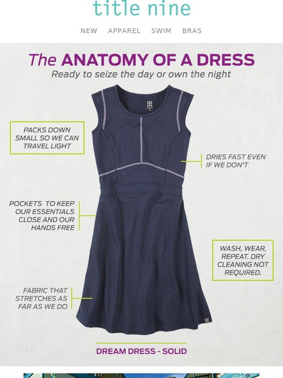 Title Nine: Do It In A Dress | Milled