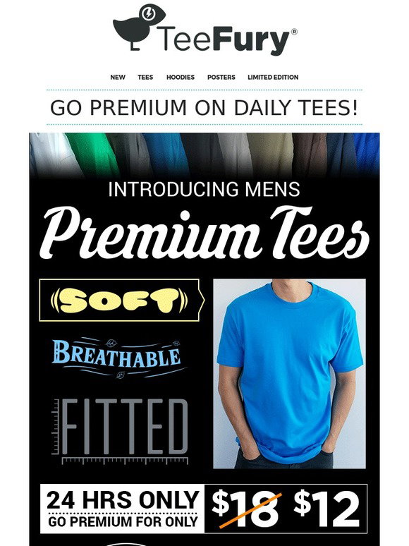 Tee Fury LLC: 🚀MEN'S PREMIUM TEES have 