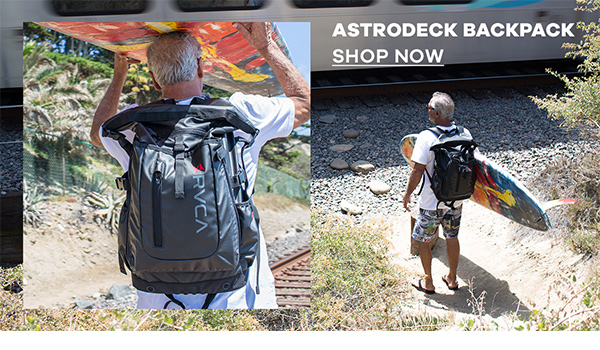 rvca astrodeck surf backpack