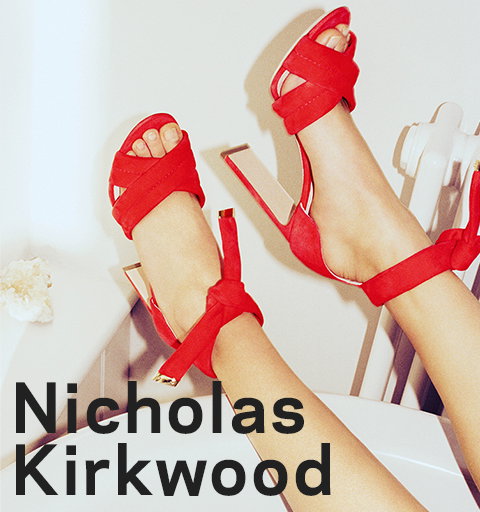 Nicholas Kirkwood 105mm Estella Pearl Platform Sandals - Farfetch