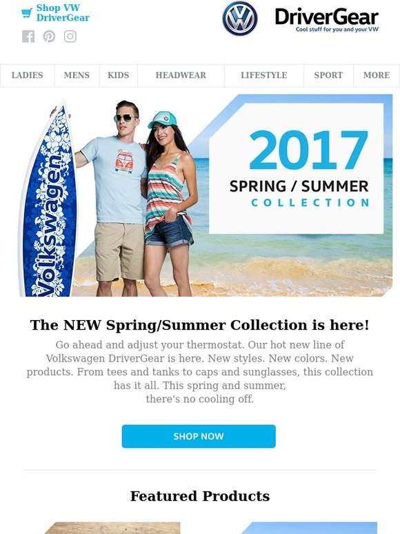 The NEW Spring/Summer Collection is here!