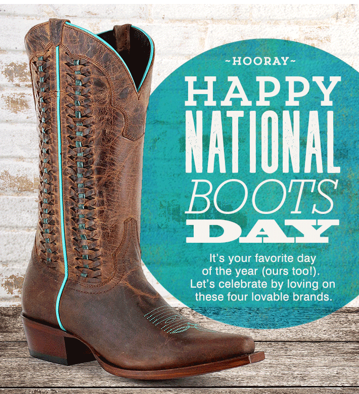Happy National Boots Day! Milled
