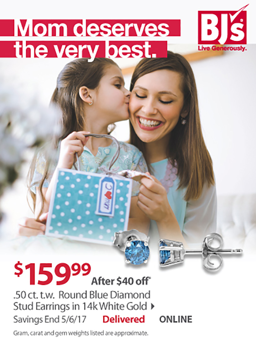 BJs Wholesale Club Save on Mother's Day gifts at BJ's Milled