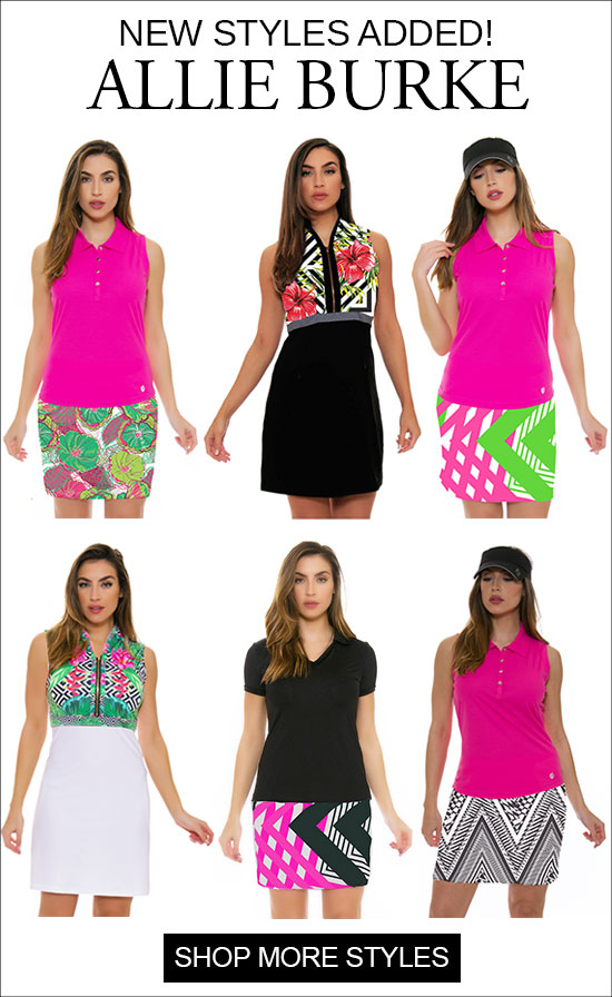 Pinks And Greens New Allie Burke Golf Skorts Dresses Plus Fairway Greene Spot On Is In Milled