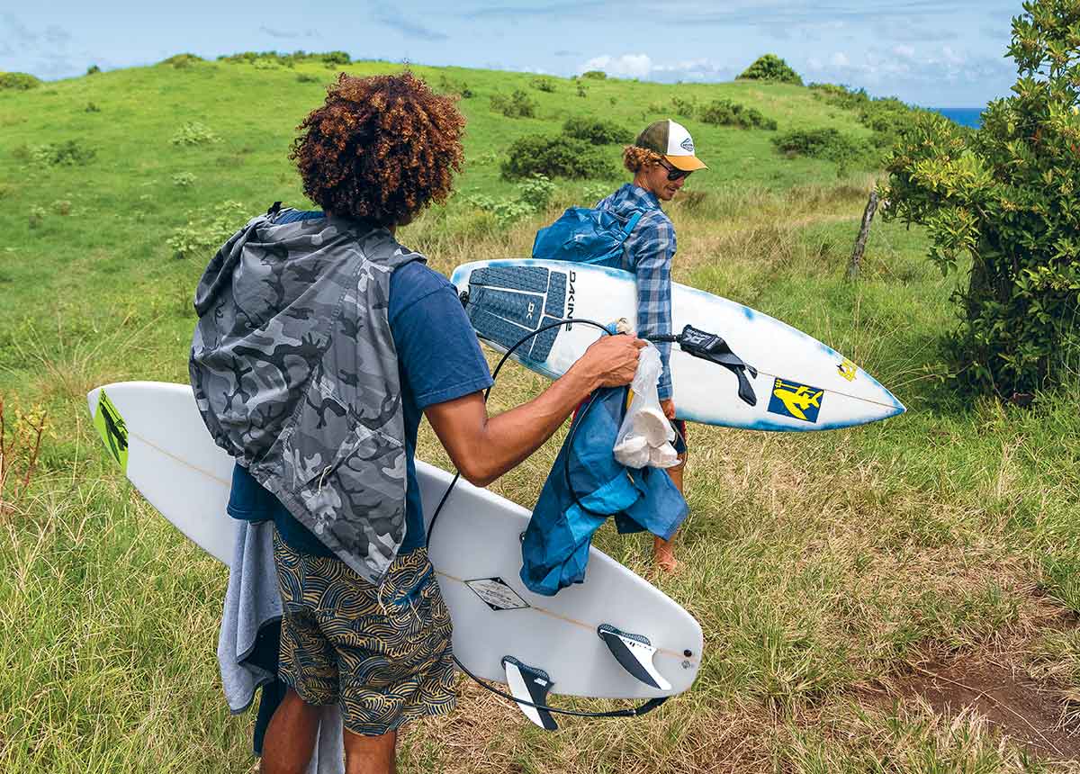 men's stretch terre planing hoody