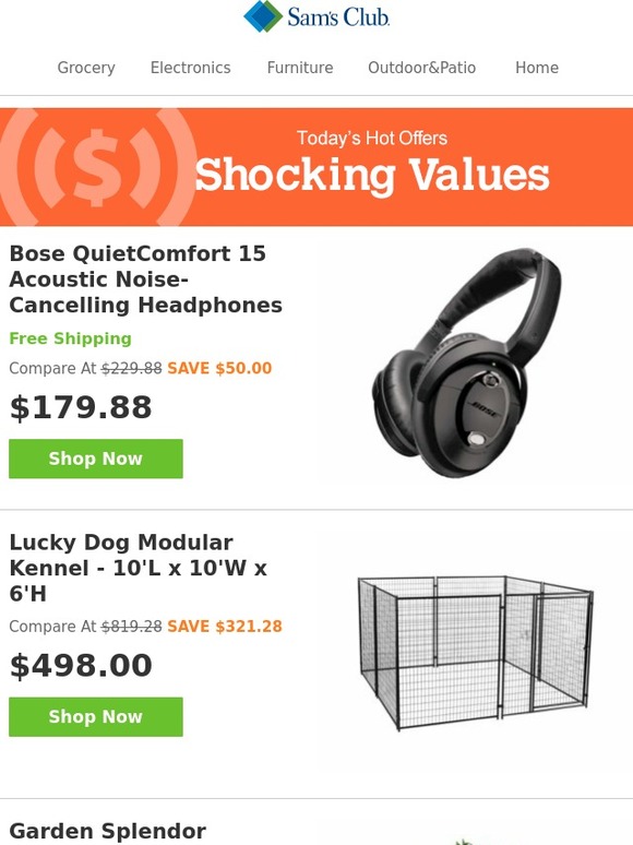 Sam's Club Bose Speakers Milled