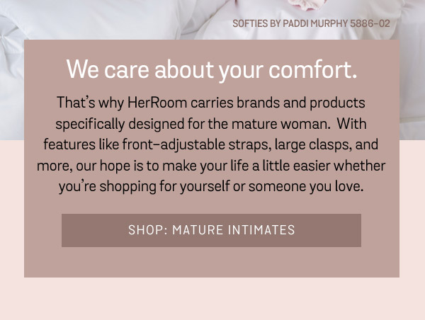 HerRoom: Elegant Intimates for the Mature Woman