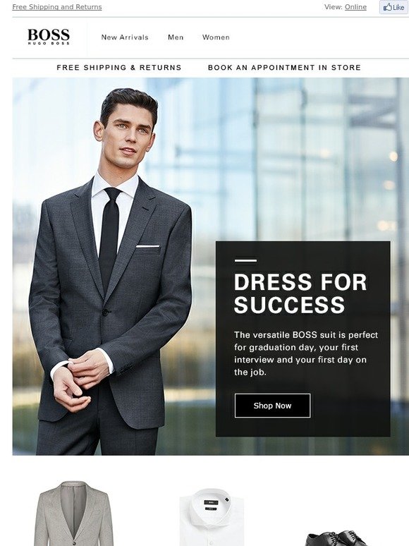 Hugo Boss: Upgrade Your Cap and Gown for an Iconic BOSS Suit | Milled