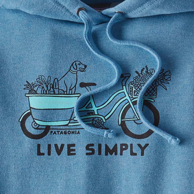patagonia live simply hoodie