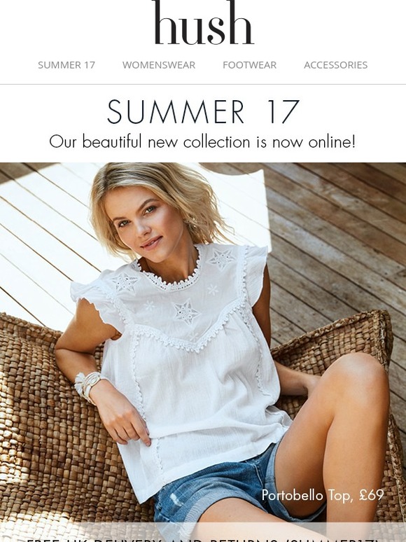 Hush Homewear NEW! Our summer collection is here… Milled