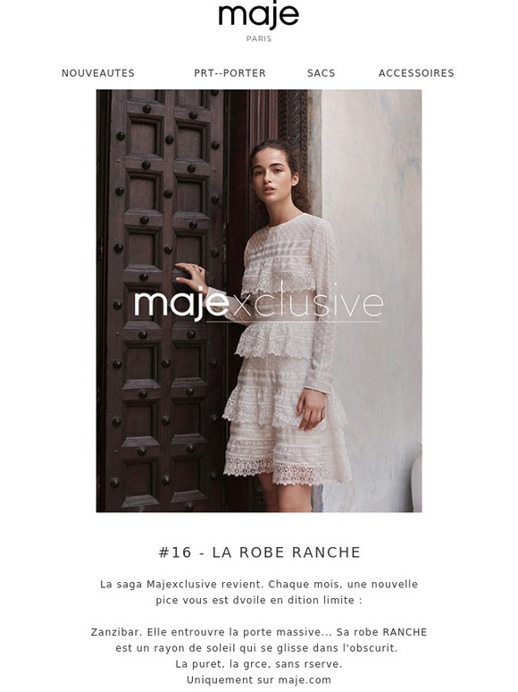 robe maje hiver 2017