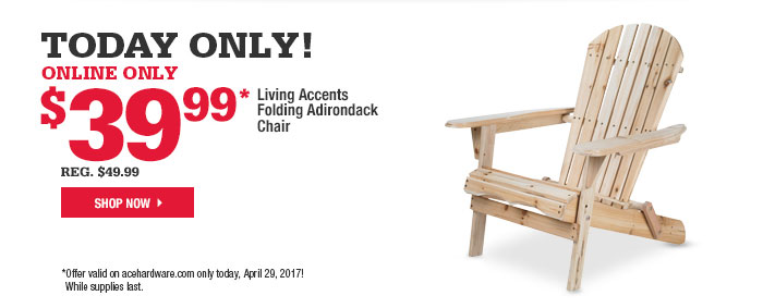 Ace hardware folding adirondack chair hot sale