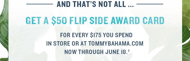 And That's Not All... Get A $50 Flip Side Award Card
